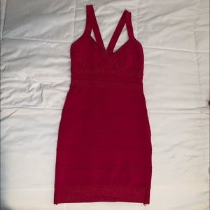Hot Miami styles red bodycon dress